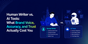 Human Writer vs. AI Tools