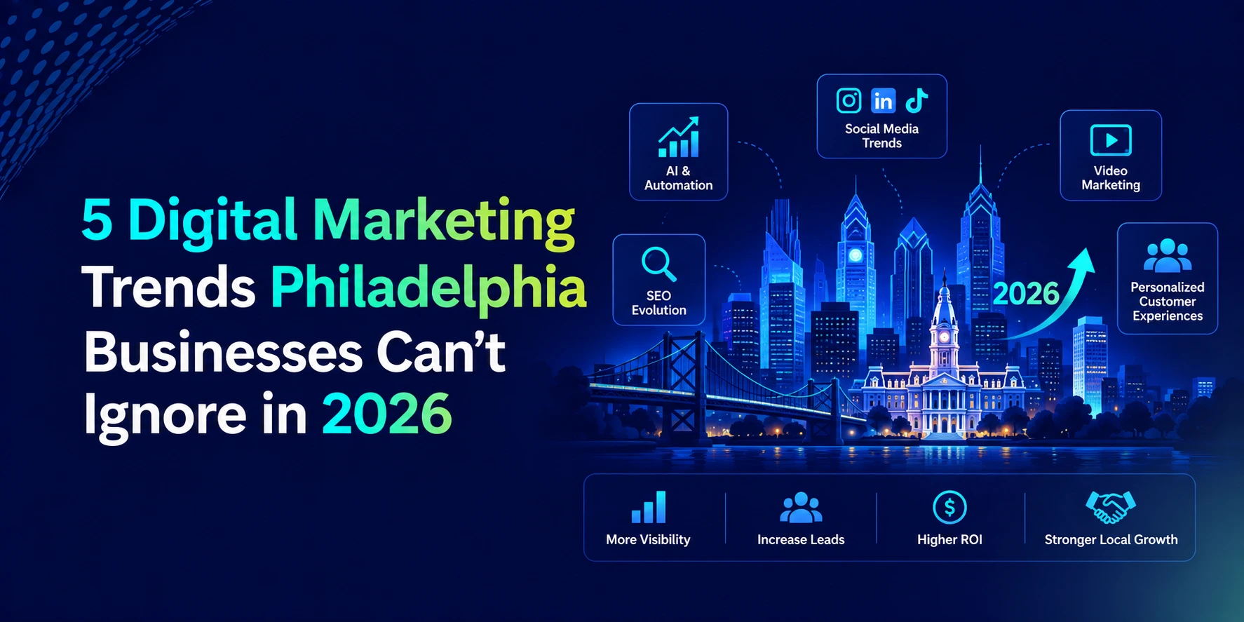 5 Digital Marketing Trends Philadelphia Businesses Can’t Ignore in 2026