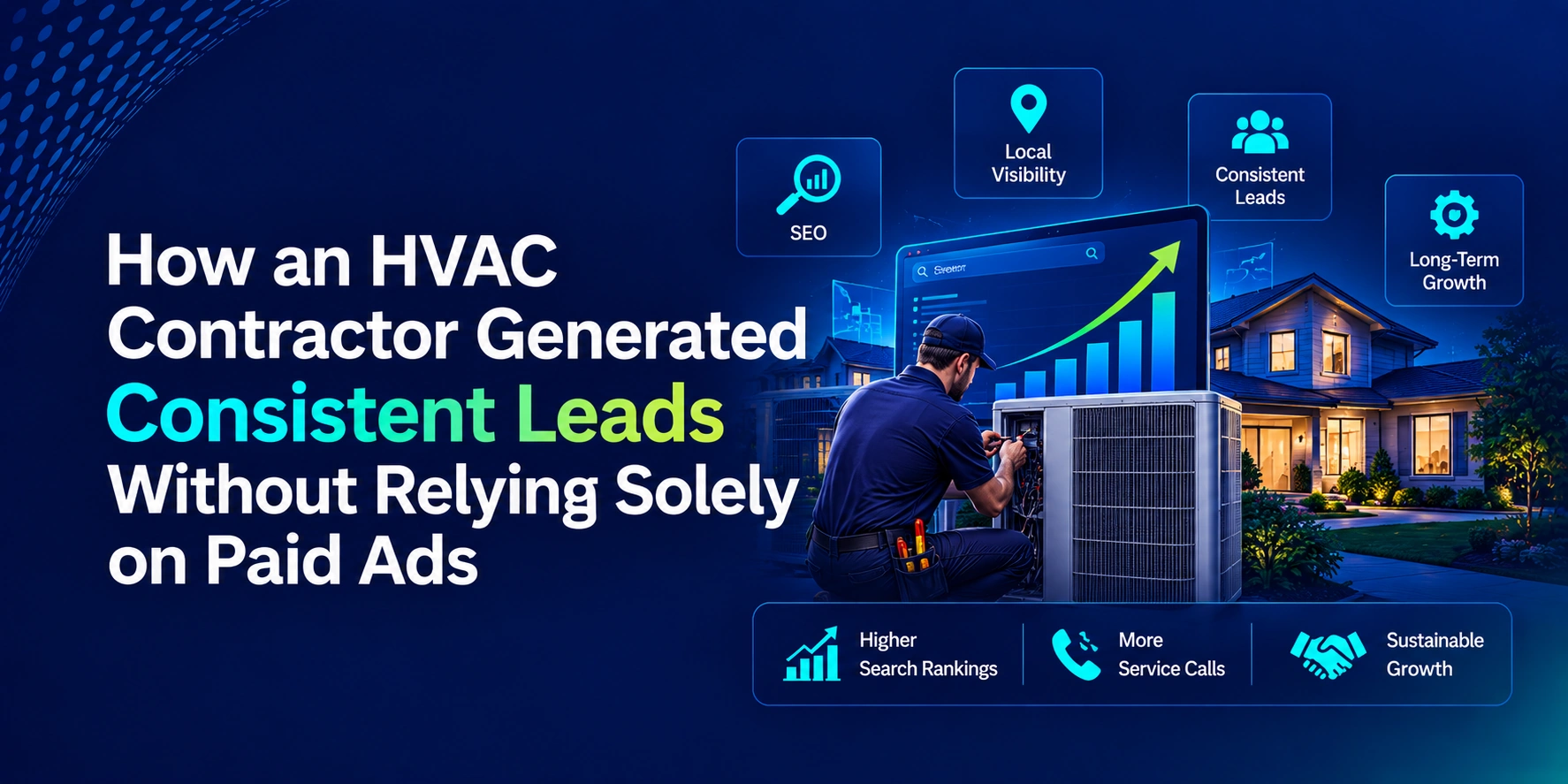 How a Dallas HVAC Contractor Generated Consistent Leads Without Relying Solely on Paid Ads
